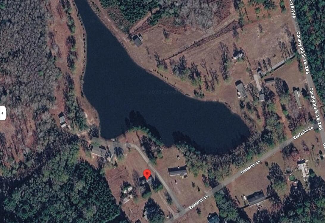 Satellite view of Easterlin Lane